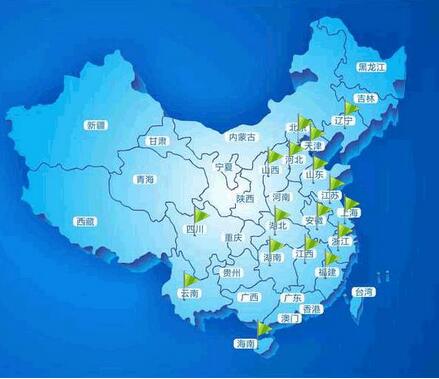 17省份开征VOC排污费示意图